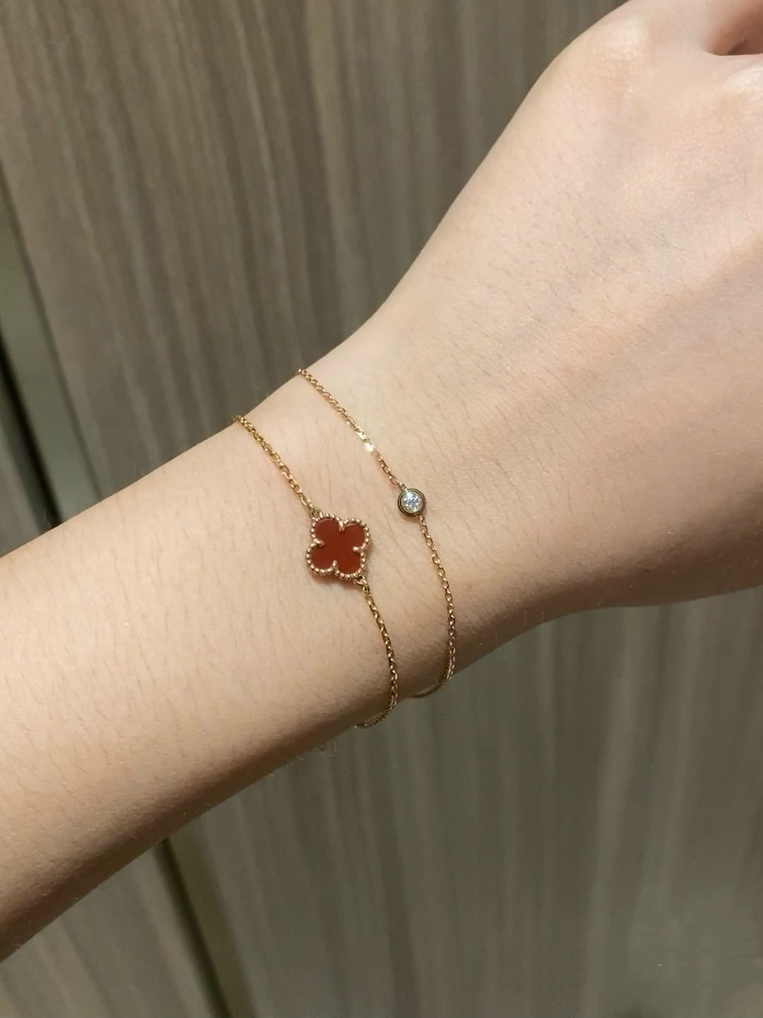 [Love's Uplift]DAMOUR DIAMOND LINK BRACELET