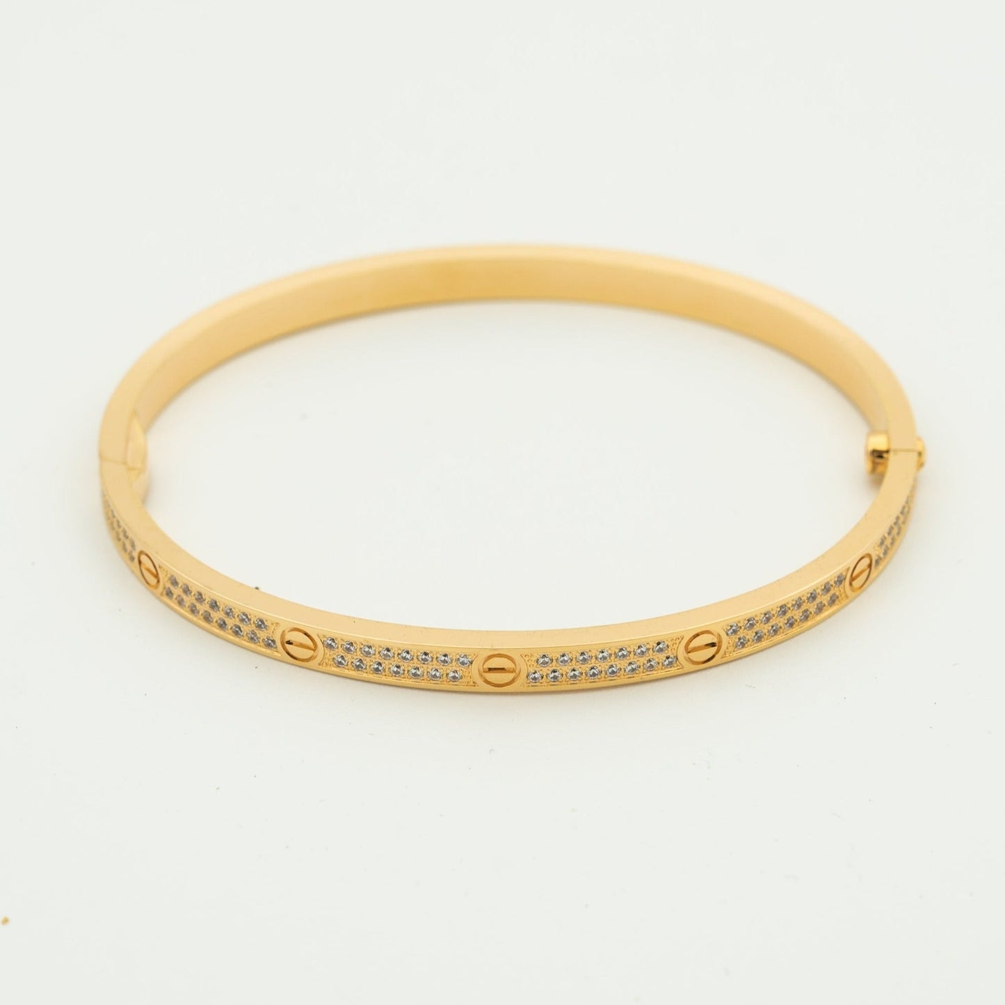 [Love's Uplift]LOVE BRACELET 3.65MM DIAMOND-PAVED