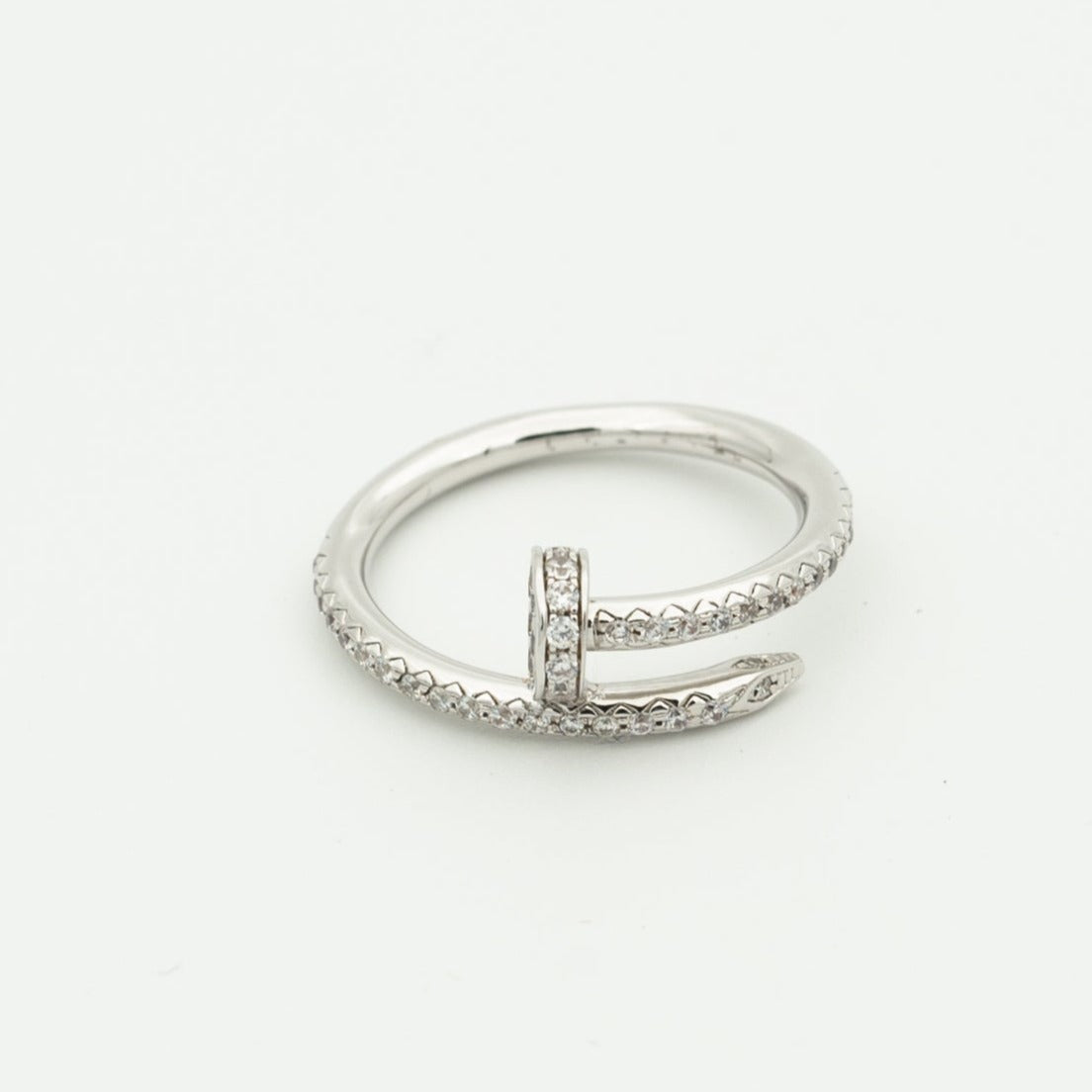 [Love's Uplift]JUSTE RING 1.8MM SILVER DIAMONDS