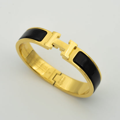 [Love's Uplift]H BLACK BRACELET