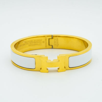 [Love's Uplift]H WHITE BRACELET