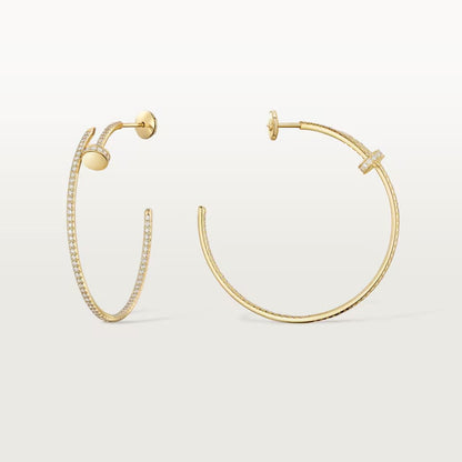 [Love's Uplift]JUSTE FULL DIAMOND LARGE EARRINGS