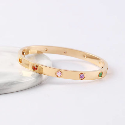 [Love's Uplift]2026 RAINBOW LOVE BRACELET 6.1MM  10 DIAMONDS