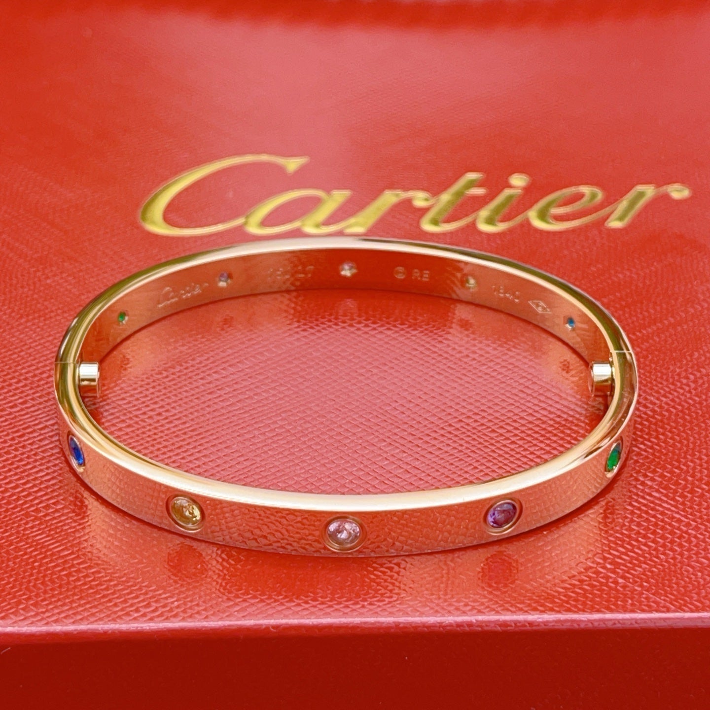[Love's Uplift]2026 RAINBOW LOVE BRACELET 6.1MM  10 DIAMONDS