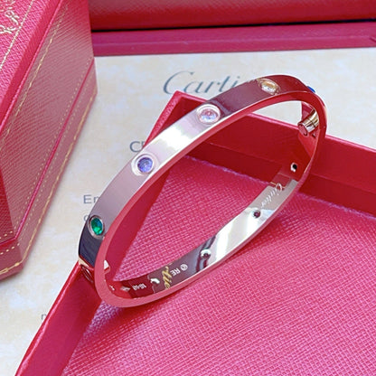 [Love's Uplift]2026 RAINBOW LOVE BRACELET 6.1MM  10 DIAMONDS