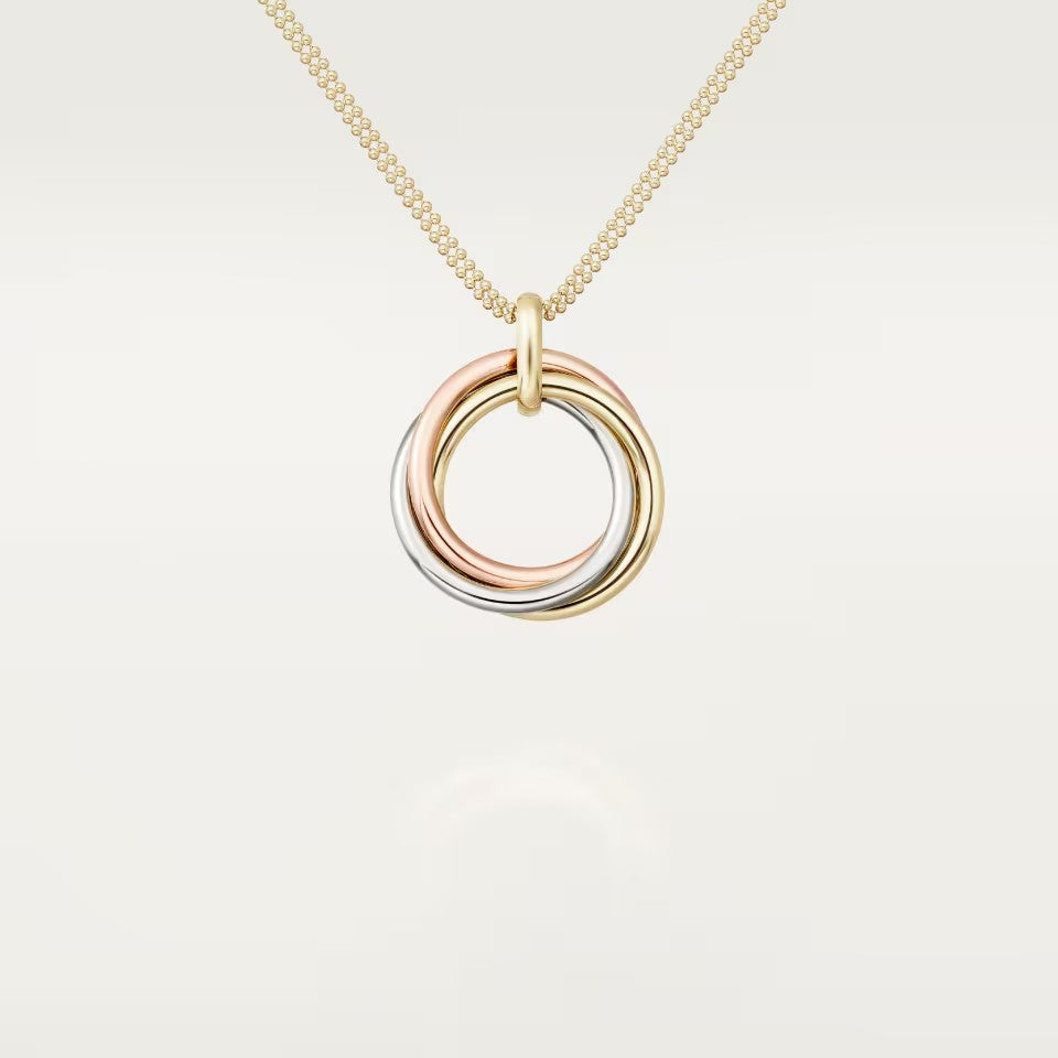 [Love's Uplift]TRINITY LARGE NECKLACE