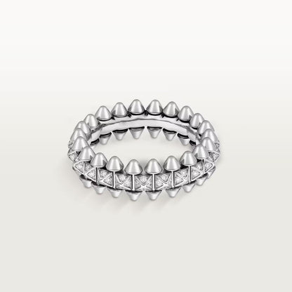 [Love's Uplift]CLASH 6.4MM SMALL FULL DIAMOND RING