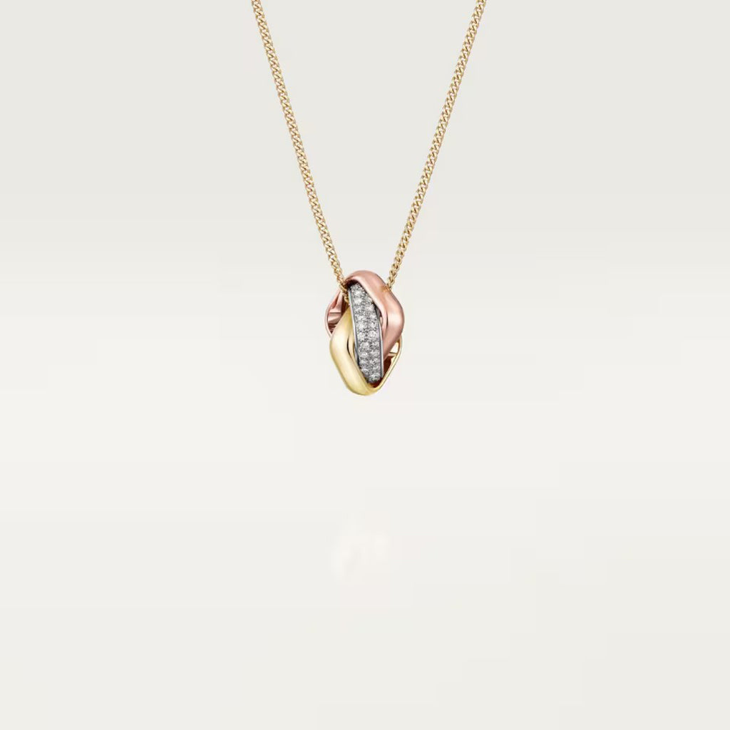 [Love's Uplift]TRINITY CUSHION NECKLACE COLLECTION