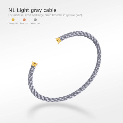 [Love's Uplift]FORCE SERIES BRACELET CABLES 50 CHOICES (DIY SELECTION)