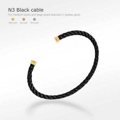 [Love's Uplift]FORCE SERIES BRACELET CABLES 50 CHOICES (DIY SELECTION)