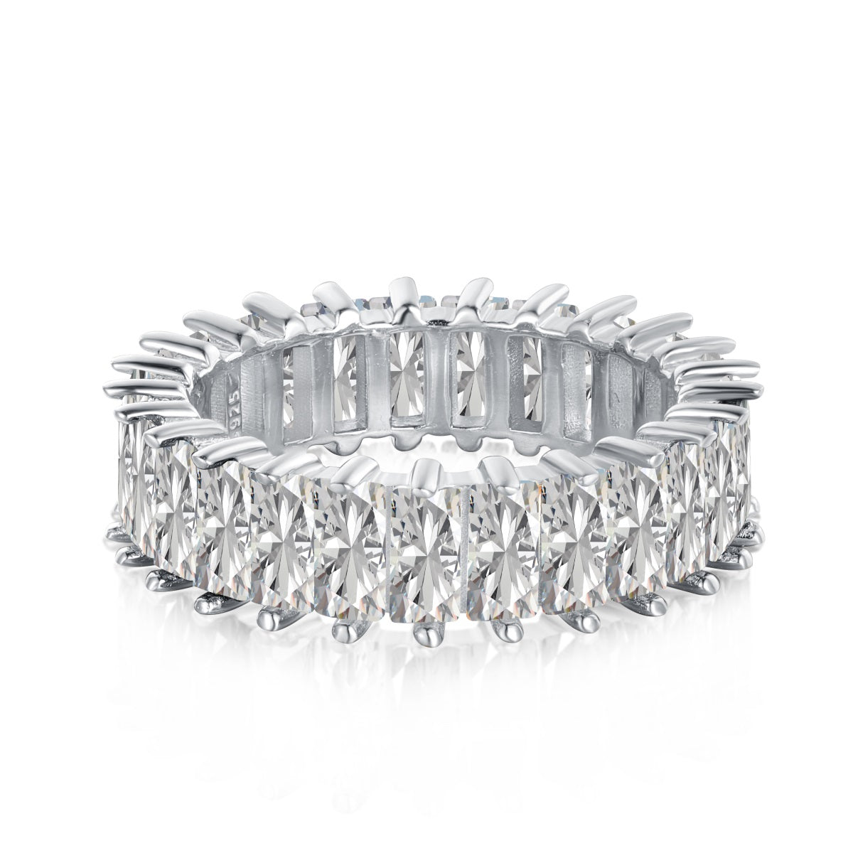 [Love's Uplift]Unique Colorful Radiant Cut RIng