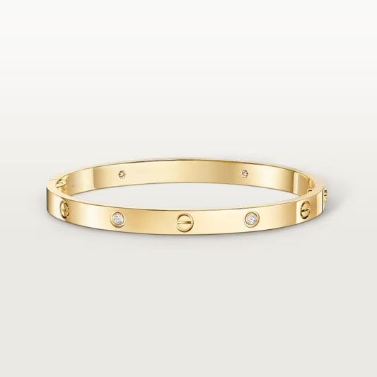 [Love's Uplift]LOVE BRACELET 4.8MM 4 DIAMONDS