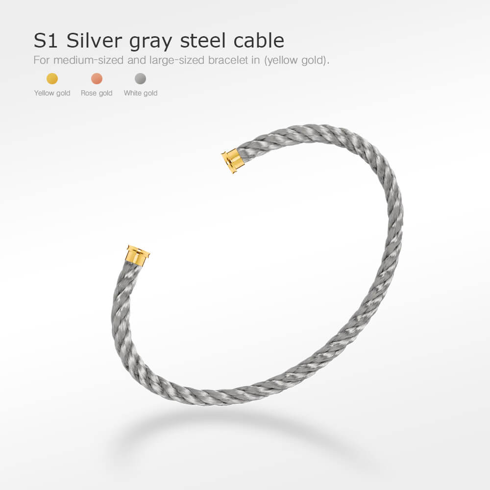 [Love's Uplift]FORCE SERIES BRACELET CABLES 50 CHOICES (DIY SELECTION)