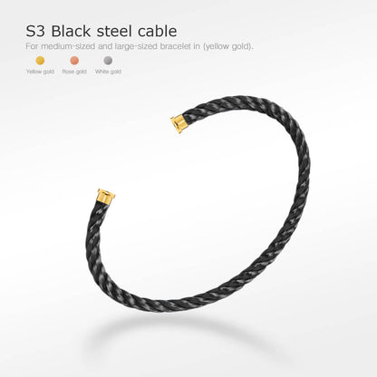 [Love's Uplift]FORCE SERIES BRACELET CABLES 50 CHOICES (DIY SELECTION)