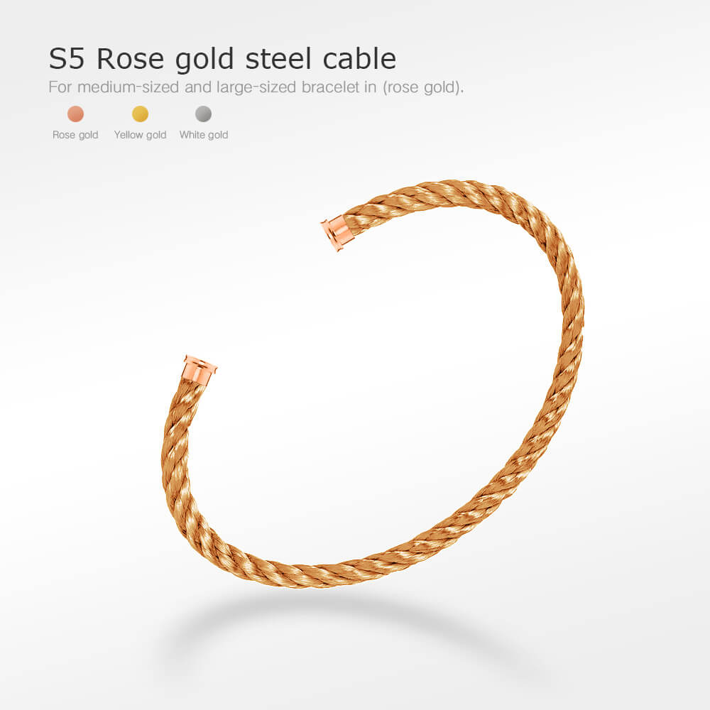 [Love's Uplift]FORCE SERIES BRACELET CABLES 50 CHOICES (DIY SELECTION)