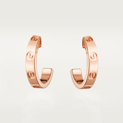 [Love's Uplift]LOVE EARRINGS 2.65 MM NO DIAMOND SMALL