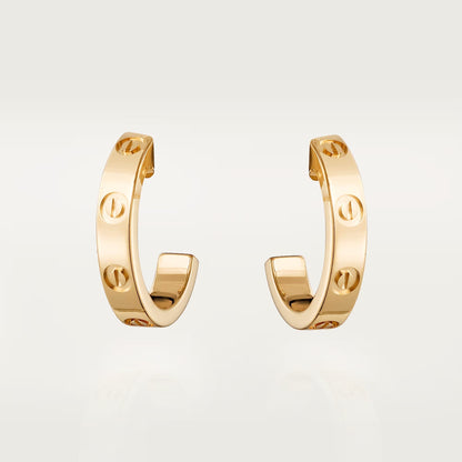 [Love's Uplift]LOVE EARRINGS 2.65 MM NO DIAMOND SMALL