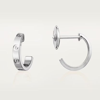 [Love's Uplift]LOVE EARRINGS 2.65 MM NO DIAMOND SMALL