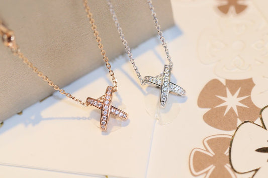 [Love's Uplift]JEUX DE DIAMOND NECKLACE