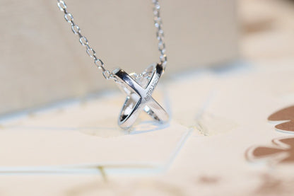 [Love's Uplift]JEUX DE DIAMOND NECKLACE