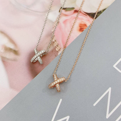 [Love's Uplift]JEUX DE DIAMOND NECKLACE
