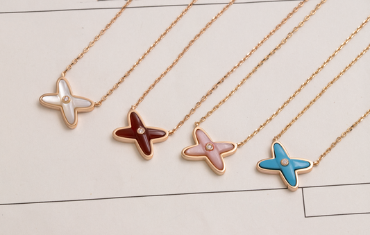 [Love's Uplift]JEUX DE NECKLACE 1 DIAMOND