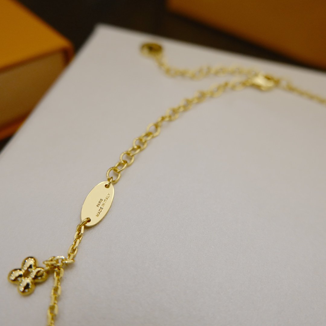 [Love's Uplift]BLOOMING SUPPLE NECKLACE BRASS