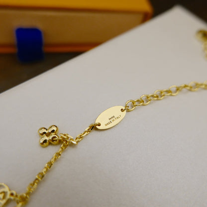 [Love's Uplift]BLOOMING SUPPLE NECKLACE BRASS