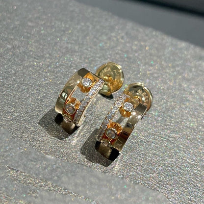 [Love's Uplift ]MOVE ROMANE EARRINGS DIAMOND