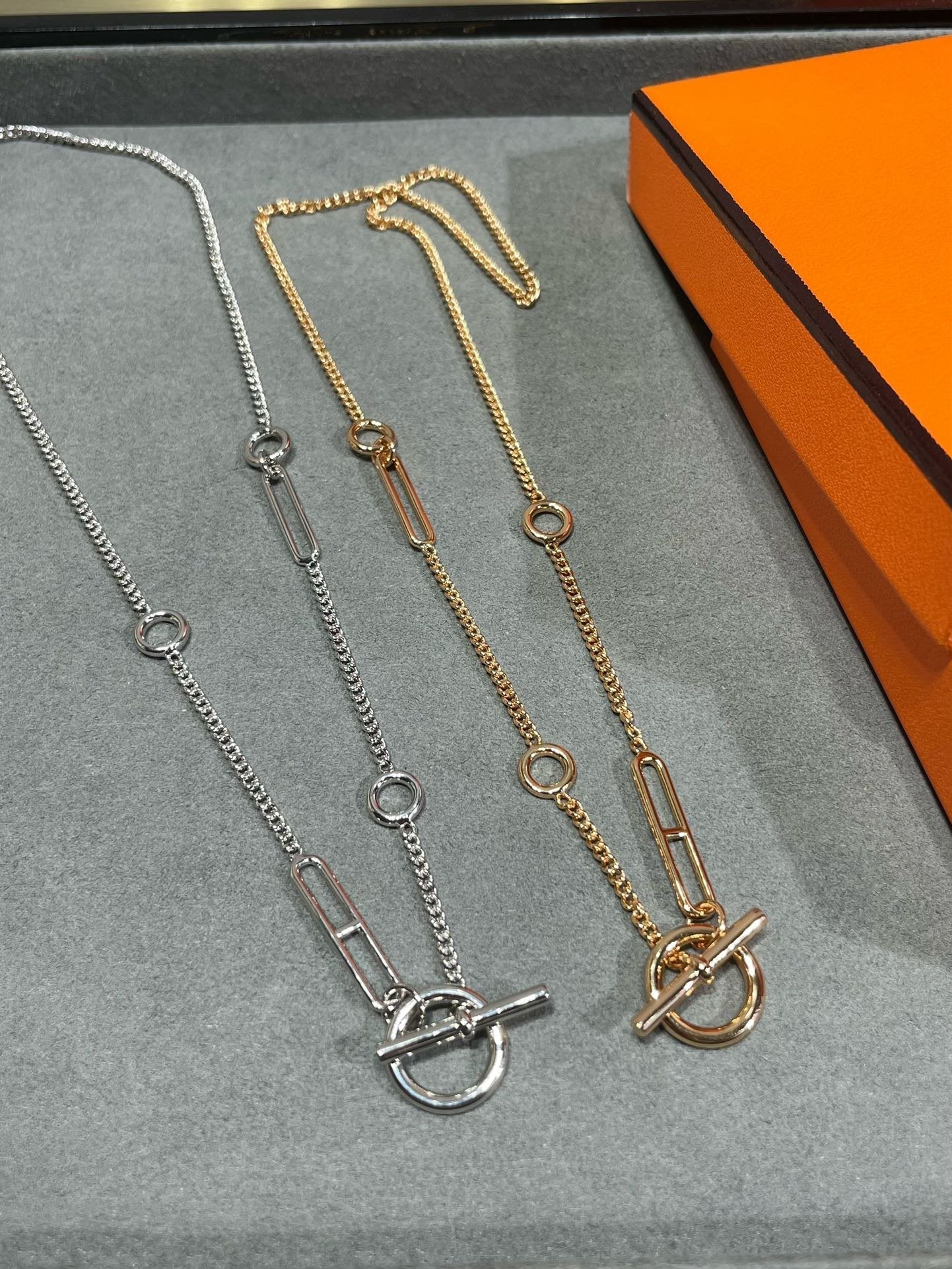 [Love's Uplift]HM STERLING CHAINE D'ANCRE HEART