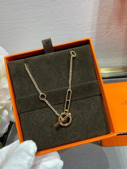 [Love's Uplift]HM STERLING CHAINE D'ANCRE HEART