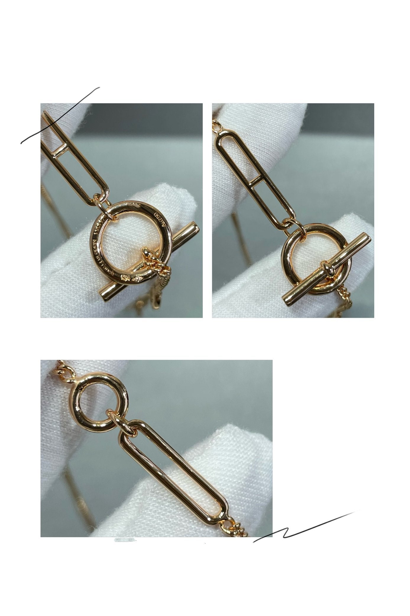[Love's Uplift]HM STERLING CHAINE D'ANCRE HEART