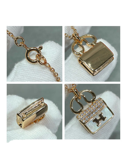 [Love's Uplift]H CIRCE MOISSANITE PENDANT NECKLACE GOLD