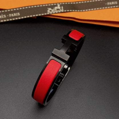 [Love's Uplift]CLIC HM SO BLACK RED BRACELET