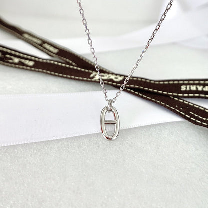 [Love's Uplift]HM PIG NOSE NECKLACE