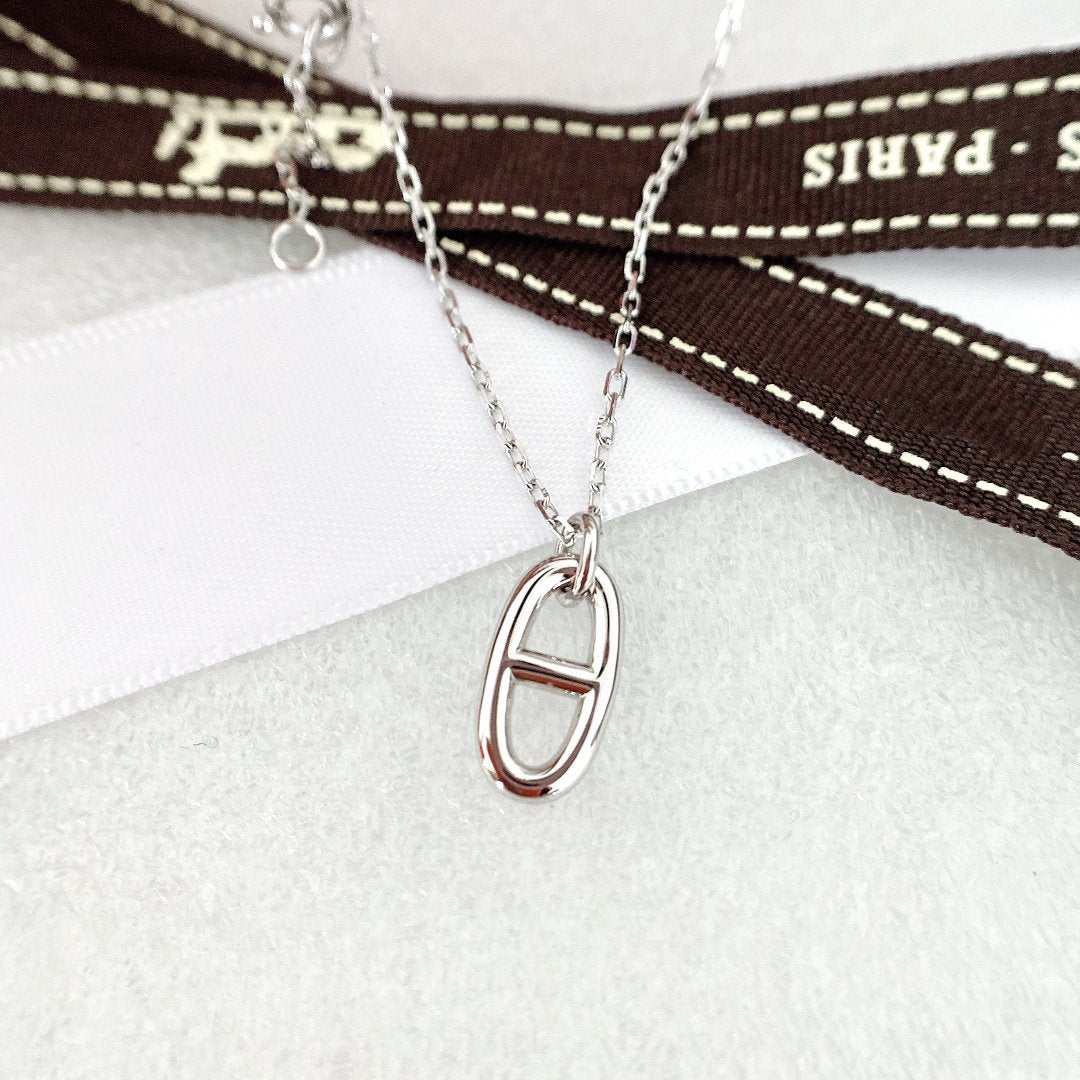 [Love's Uplift]HM PIG NOSE NECKLACE