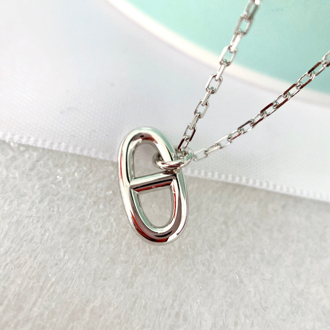 [Love's Uplift]HM PIG NOSE NECKLACE