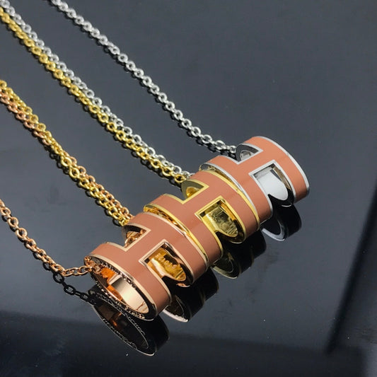 [Love's Uplift]H NECKLACE BROWN