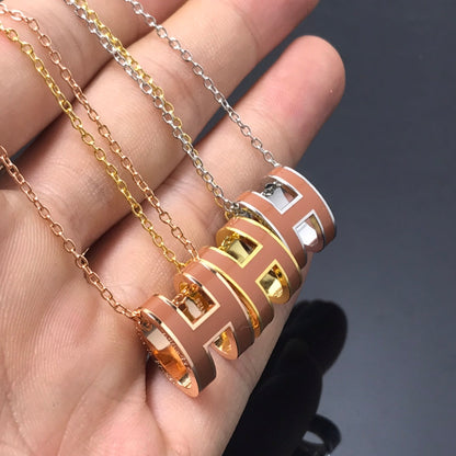 [Love's Uplift]H NECKLACE BROWN