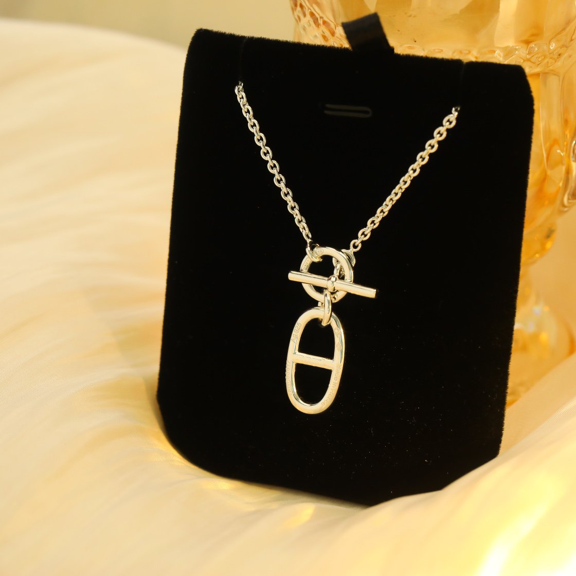 [Love's Uplift]HM CHAINE D'ANCRE PENDANT NECKLACE STERLING SILVER