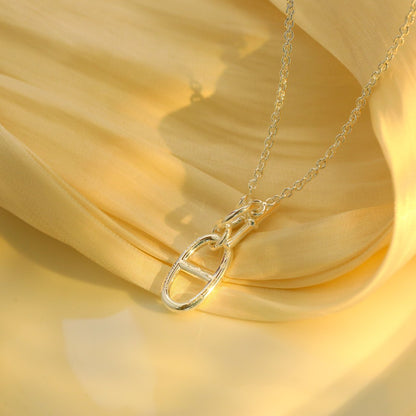 [Love's Uplift]HM CHAINE D'ANCRE PENDANT NECKLACE STERLING SILVER