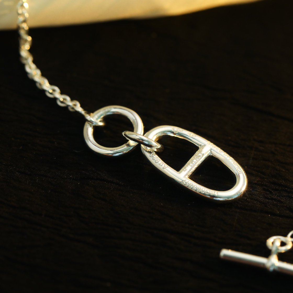 [Love's Uplift]HM CHAINE D'ANCRE PENDANT NECKLACE STERLING SILVER