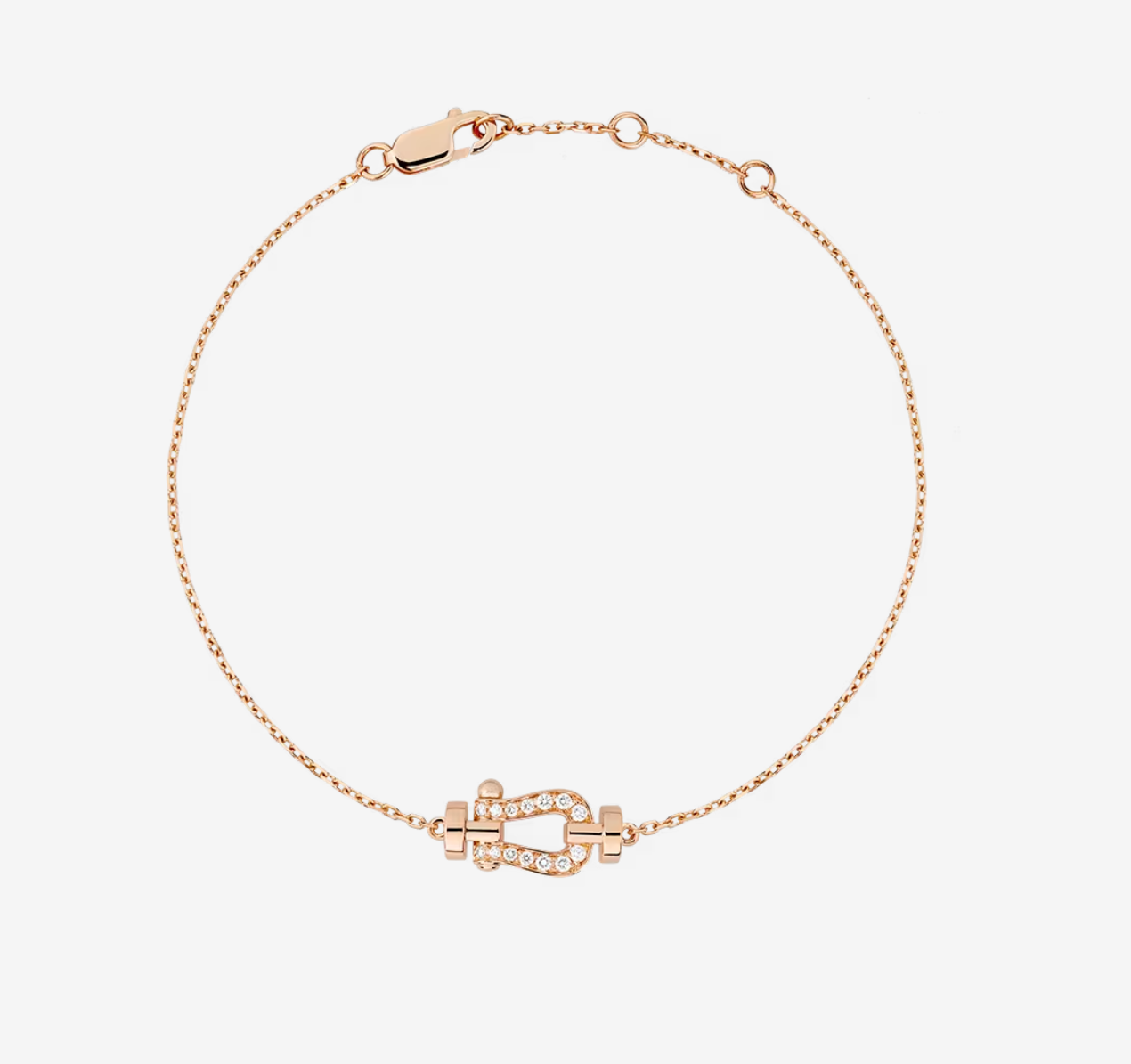 [Love's Uplift]FORCE 10 FULL DIAMOND BUCKLE CHAIN LINK MINI MODEL