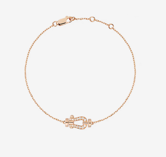 [Love's Uplift]FORCE 10 FULL DIAMOND BUCKLE CHAIN LINK MINI MODEL