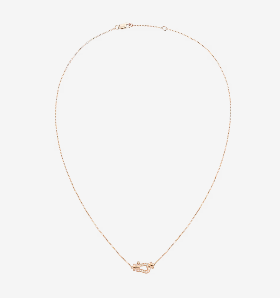 [Love's Uplift]FORCE 10 DIAMOND PINK GOLD NECKLACE MINI MODEL