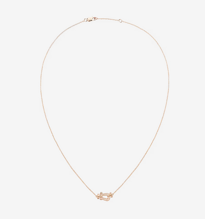 [Love's Uplift]FORCE 10 DIAMOND PINK GOLD NECKLACE MINI MODEL