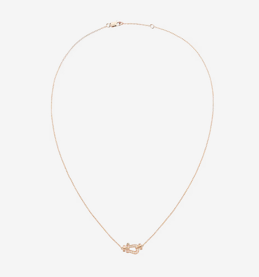 [Love's Uplift]FORCE 10 DIAMOND PINK GOLD NECKLACE MINI MODEL