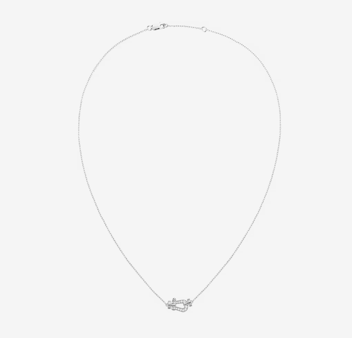 [Love's Uplift]FORCE 10 DIAMOND SILVER NECKLACE MINI MODEL