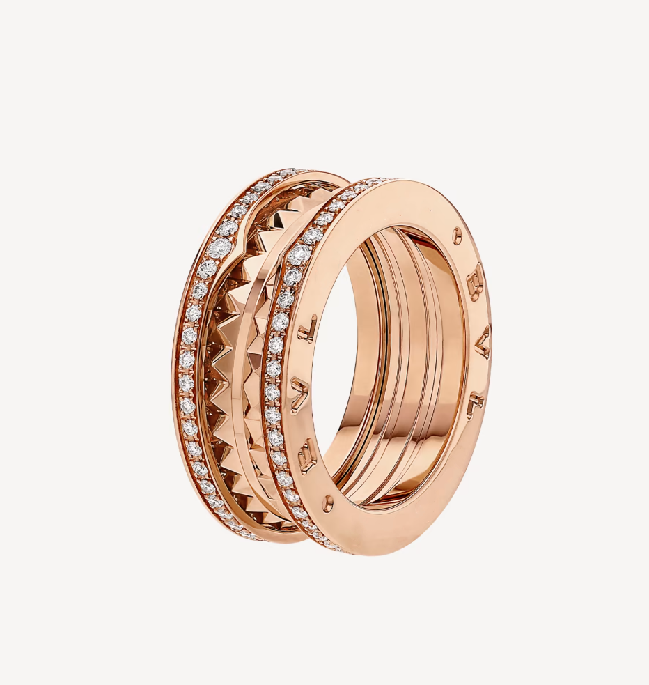 [Love's Uplift]ZERO 1 ROCK DIAMOND PINK GOLD