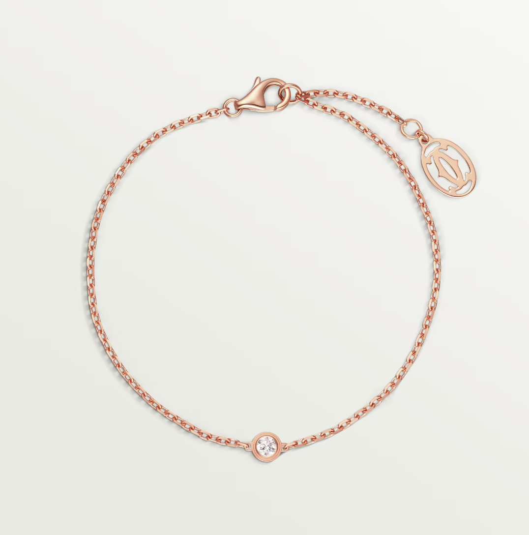 [Love's Uplift]DAMOUR DIAMOND LINK BRACELET